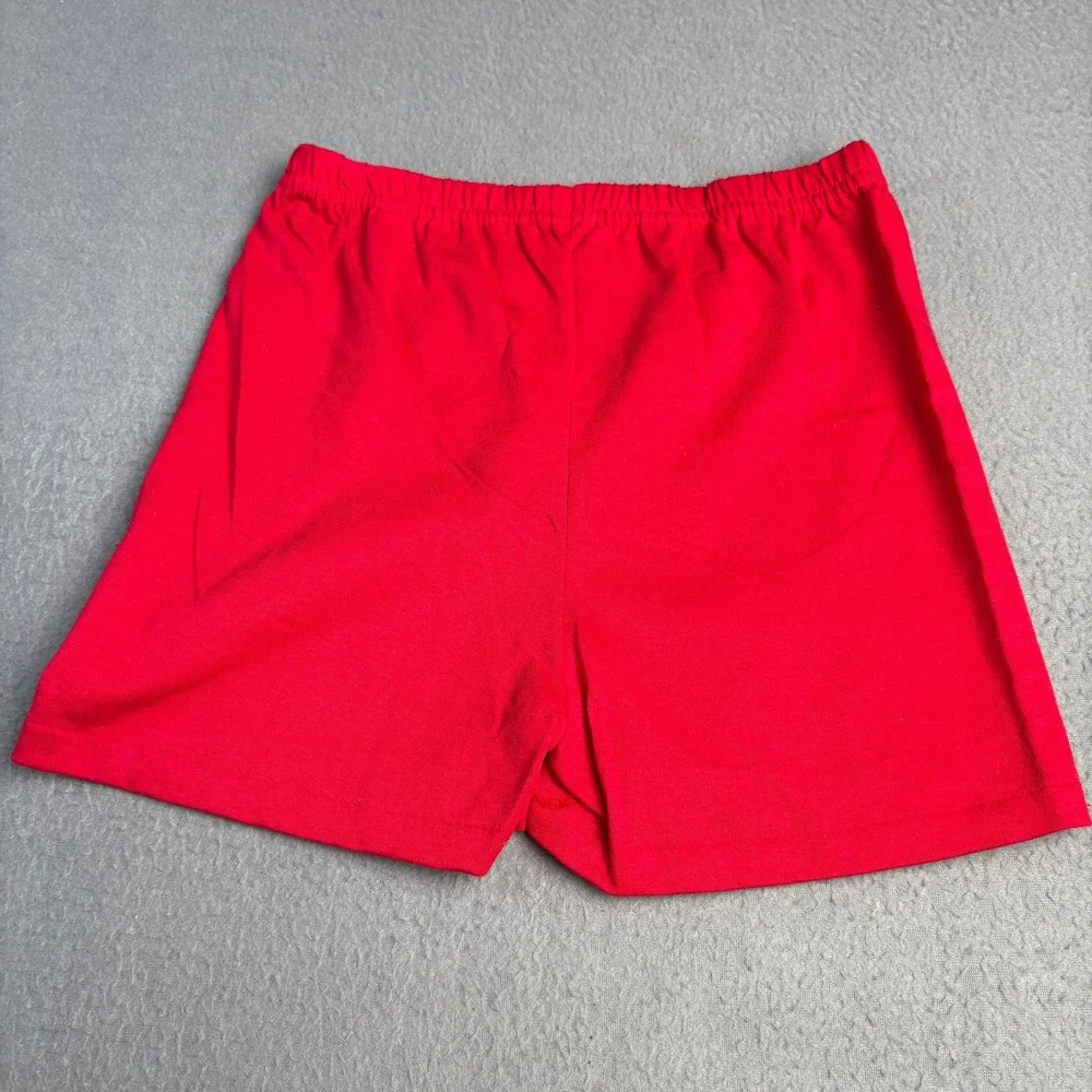 Vintage Chicago Bulls Kids T-Shirt and Shorts Set Size 7 Made in USA Red White
